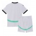 Maillot de foot L'Autriche Extérieur vêtements enfant Europe 2024 Manches Courtes (+ pantalon court)